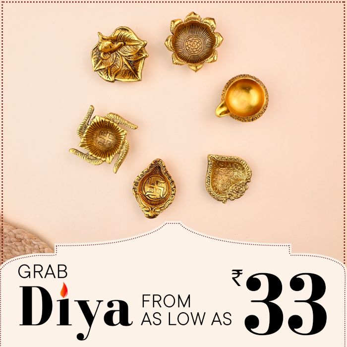 Oil Diya for Pooja