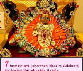 7 Janmashtami decoration ideas to celebrate the special day of Laddu Gopal