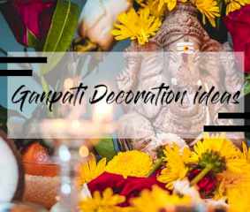 Five Ganpati decoration ideas at home