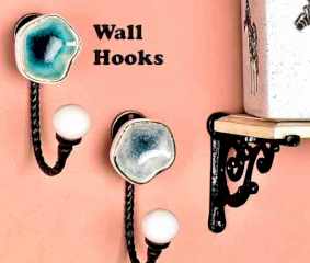 Decorative Wall Hooks To Hang Your Things in Style