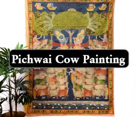 Pichwai Cow Painting