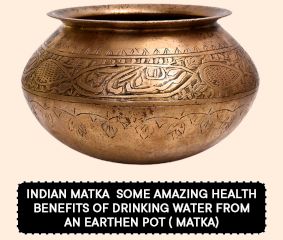 Indian Matka: Some amazing health benefits of drinking water from an earthen pot ( Matka)