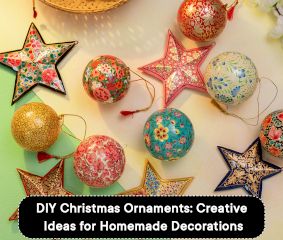 DIY Christmas Ornaments: Creative Ideas for Homemade Decorations