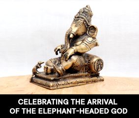 Ganpati Bappa Murti: Celebrating the Arrival of the Elephant-Headed God
