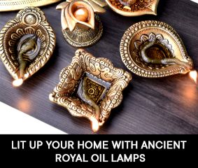 Lit Up Your Home in Ancient Royal Oil Lamps