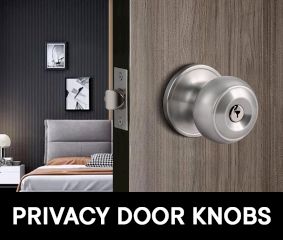 Enhancing Home Security with Privacy Door Knobs