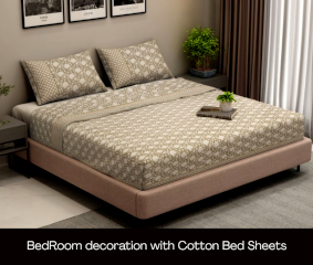 Decorate Your Bedroom With Colourful Cotton Bed Sheets