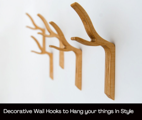 Decorative Wall Hooks To Hang Your Things in Style