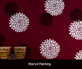 How to Do Stencil Painting: Tools, Surfaces, and DIY Ideas