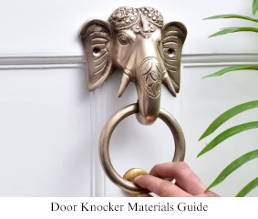 Door Knocker Materials Guide: Brass vs. Iron vs. Bronze - Complete Comparison
