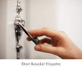 Door Knocker Etiquette: The Art of the Proper Knock