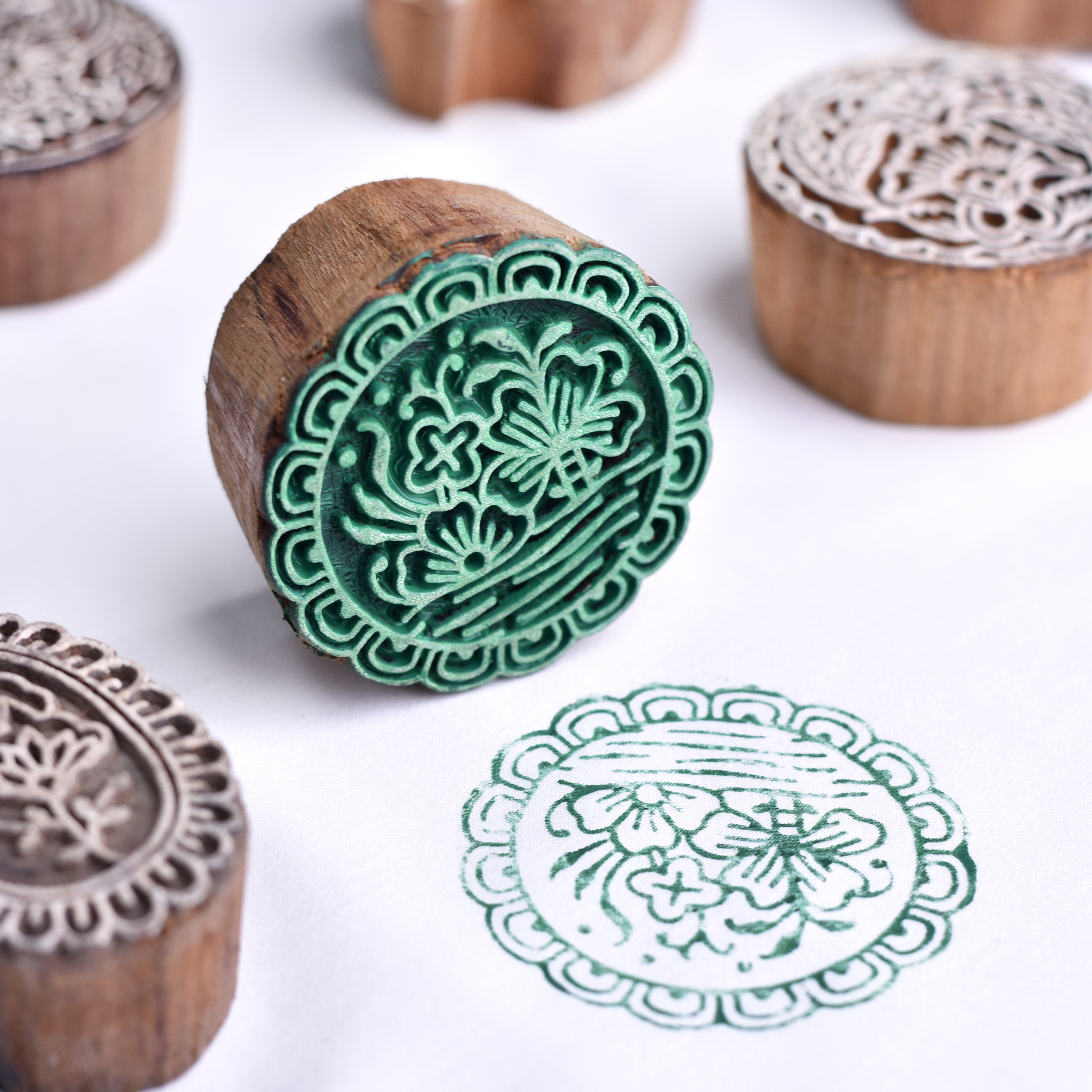 Wooden Printing Blocks