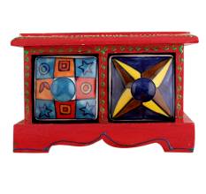 Two Drawers Spice Box