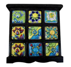 Nine Drawers Spice Box