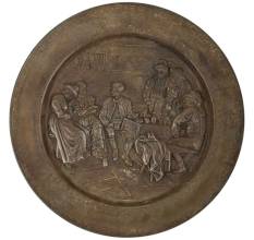 Vintage Metal Plates and Trays