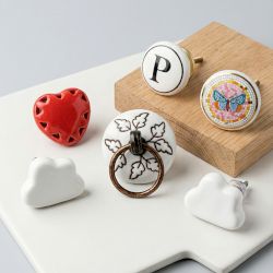 Ceramic knobs