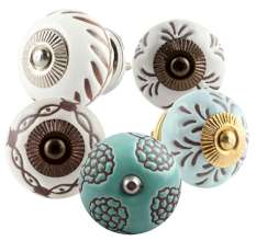 Ceramic Etched knobs