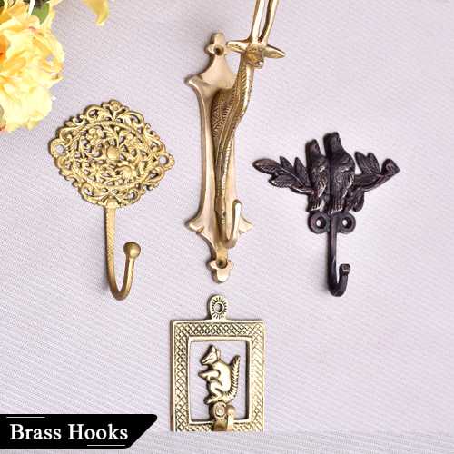 Brass Wall Hooks