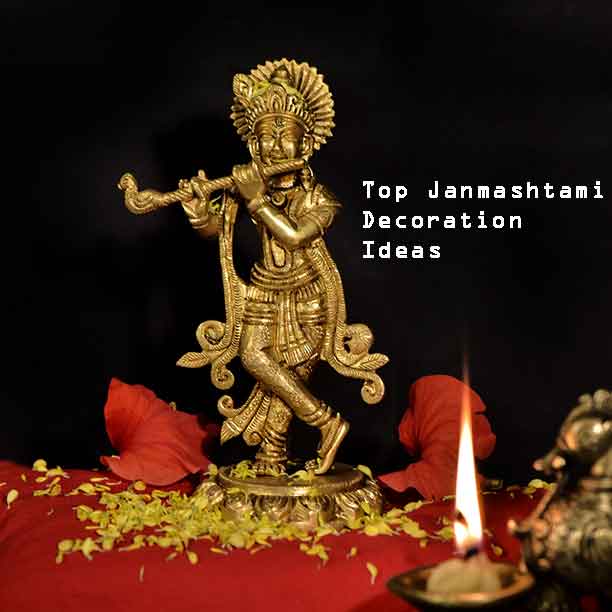 Get Flower and balloon Janmashtami decorations & welcome Krishna home |  Bangalore