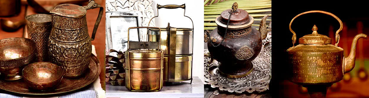 Vintage Indian kitchen for your dining table