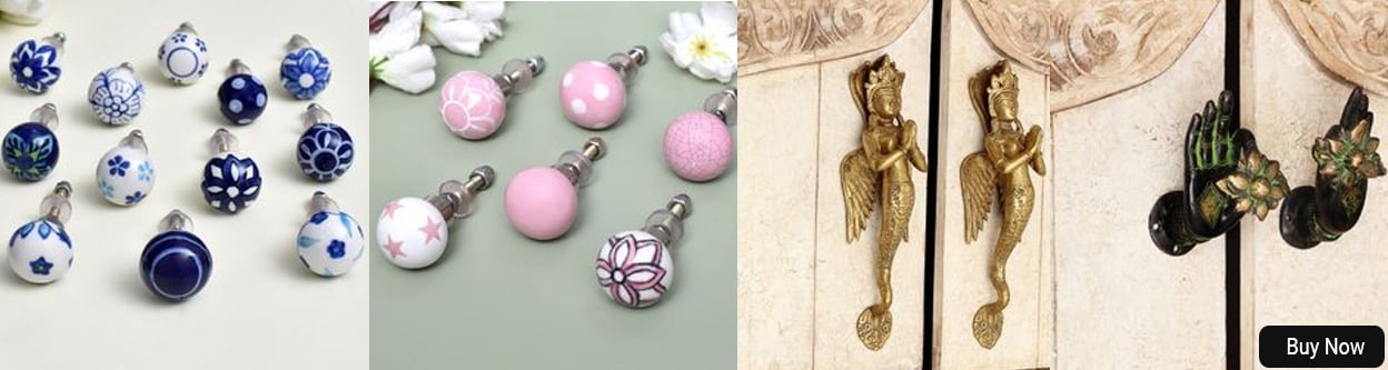 DOOR KNOBS AND HANDLES