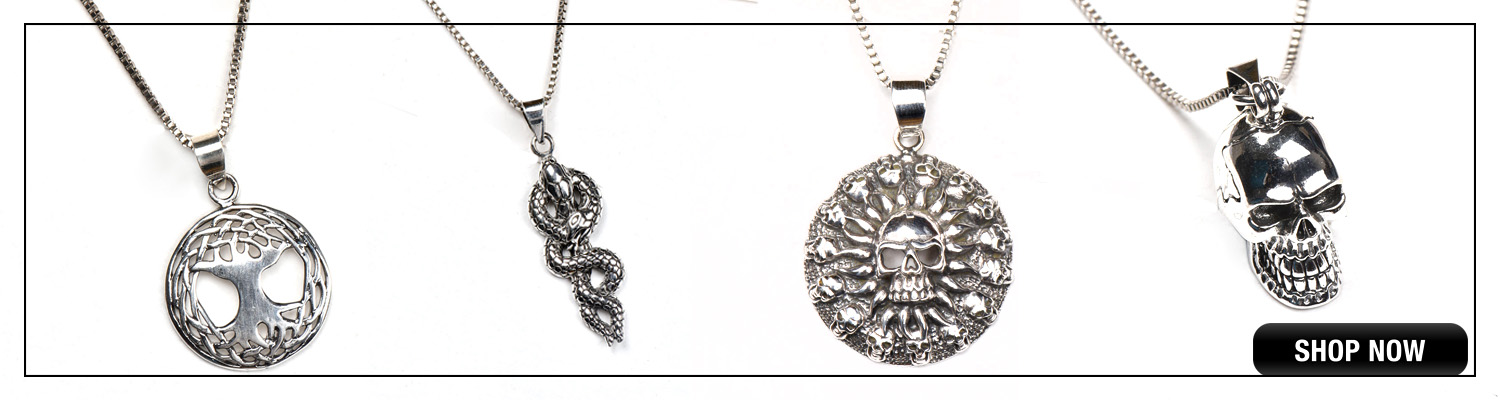 silver pendants