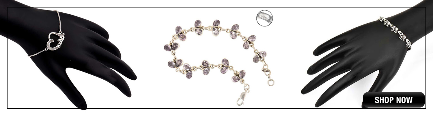 buy silver bracelets