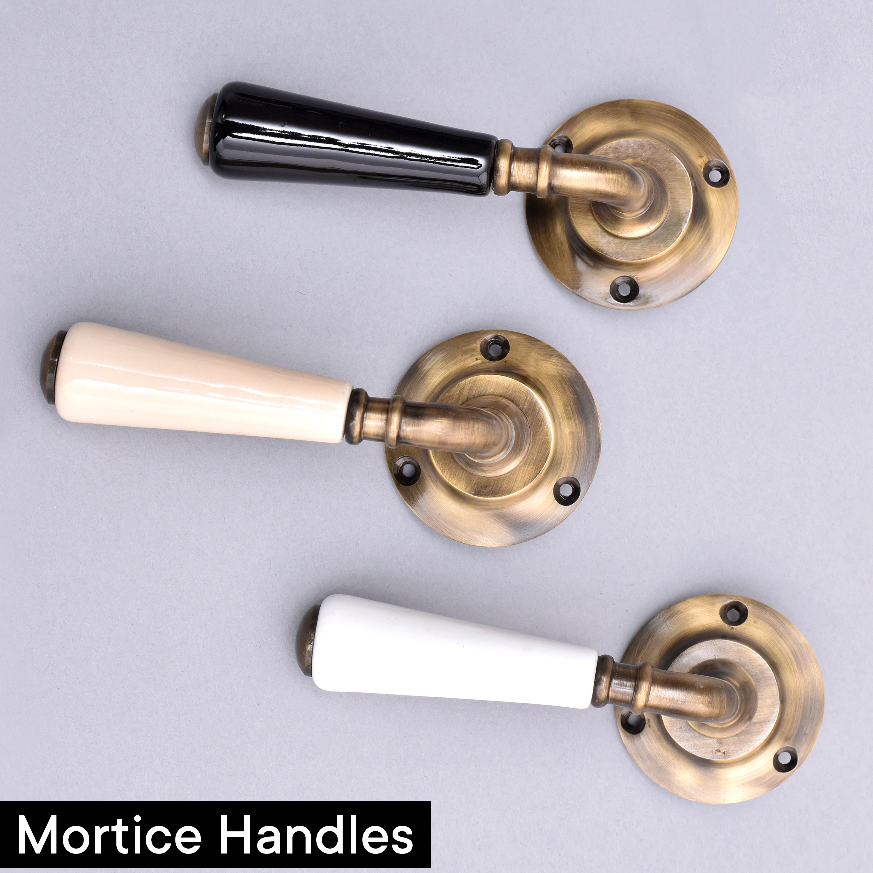 Ceramic Mortice Handles