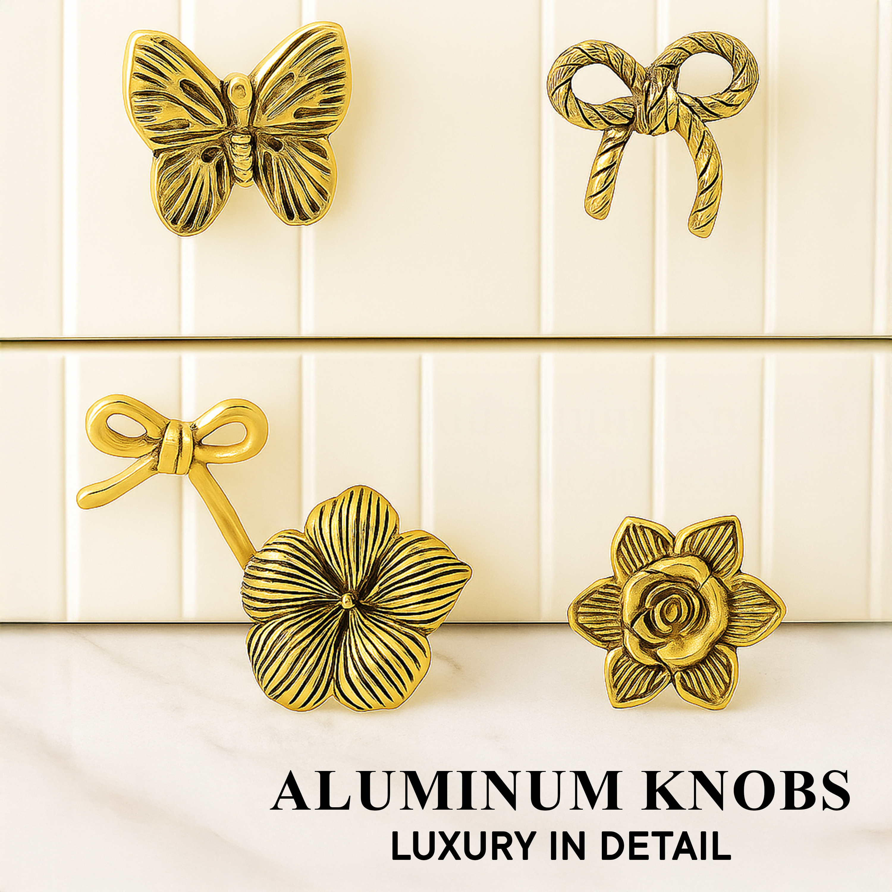 aluminum knobs