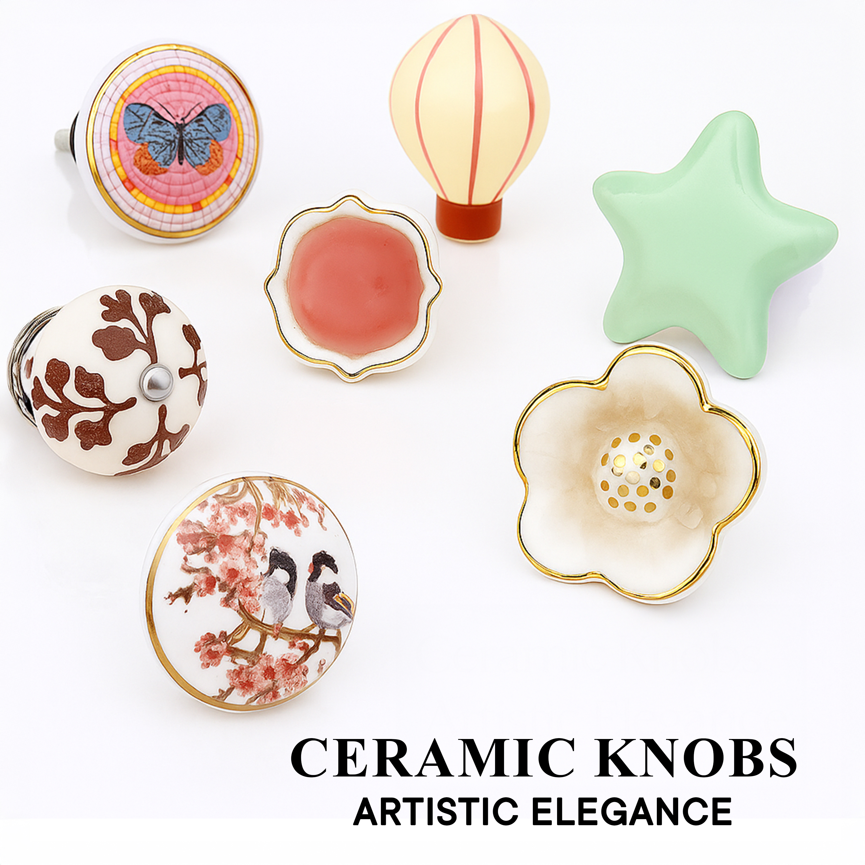 ceramic knobs