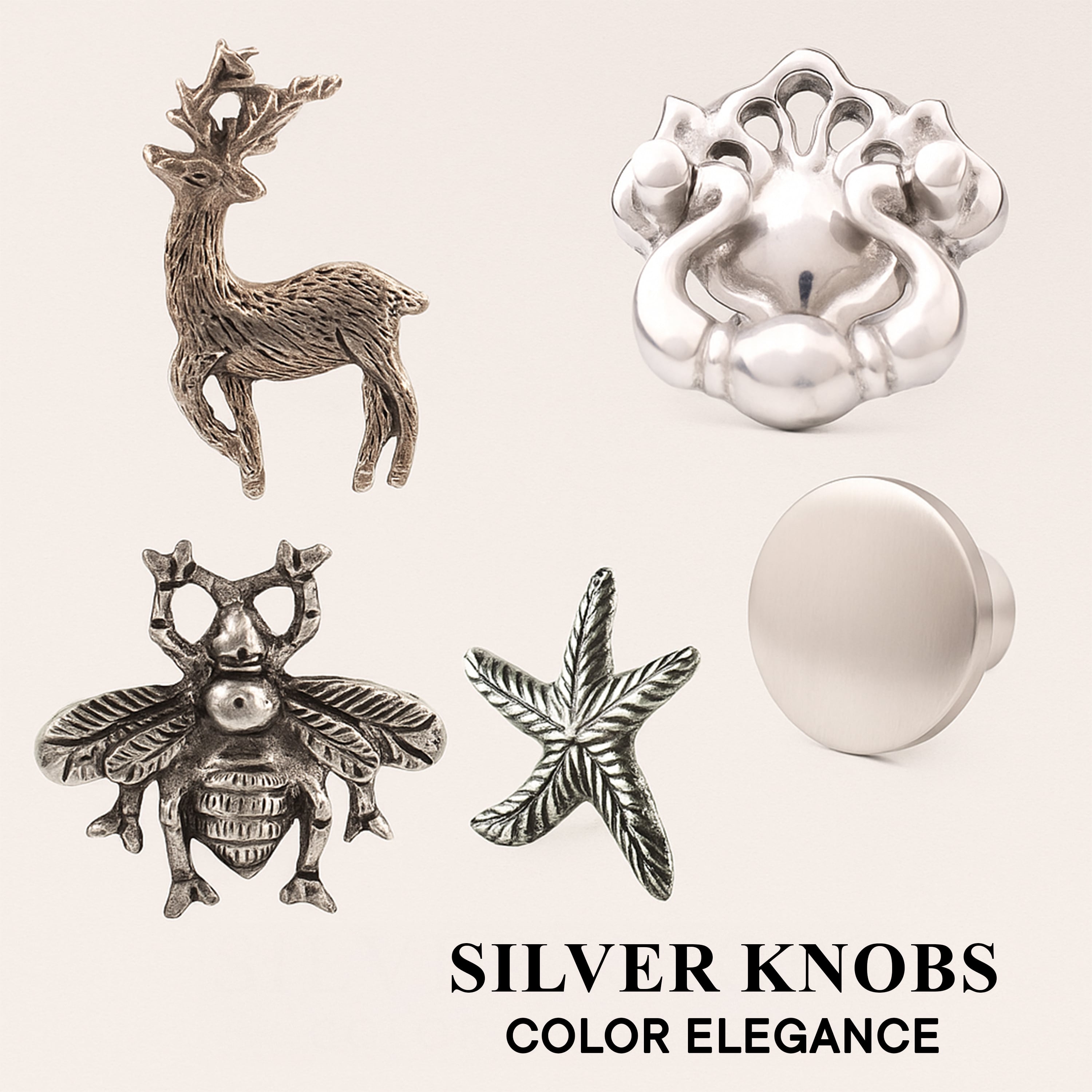 Silver Knobs