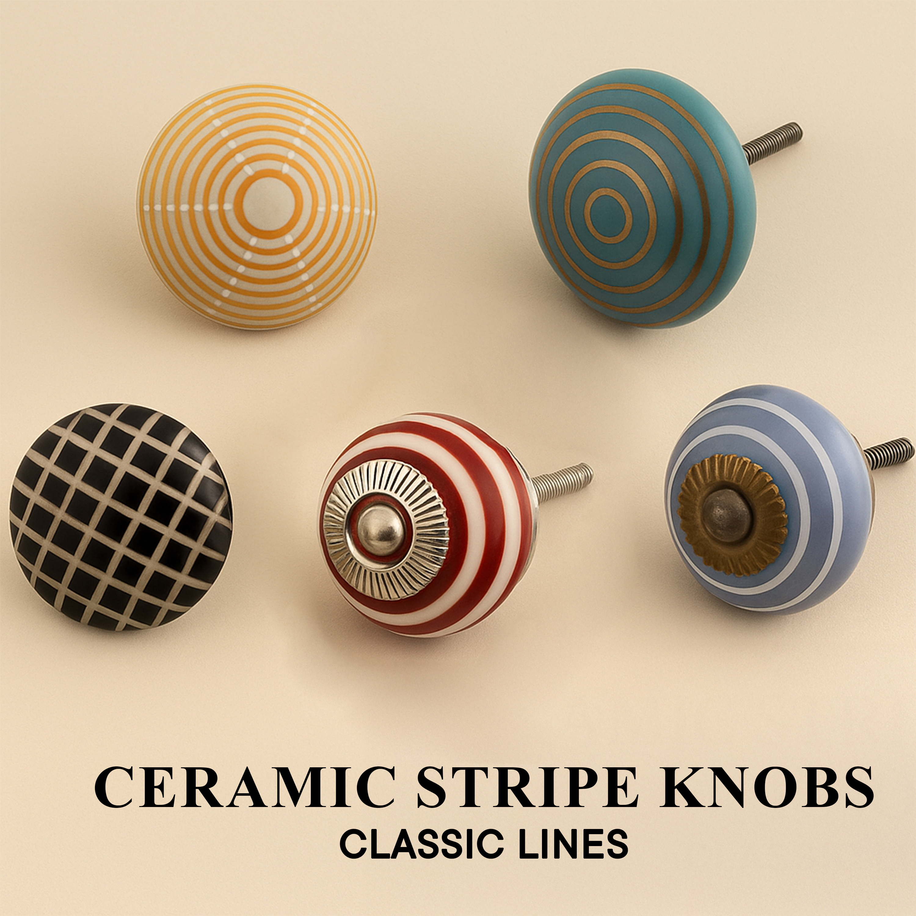Striped Knobs