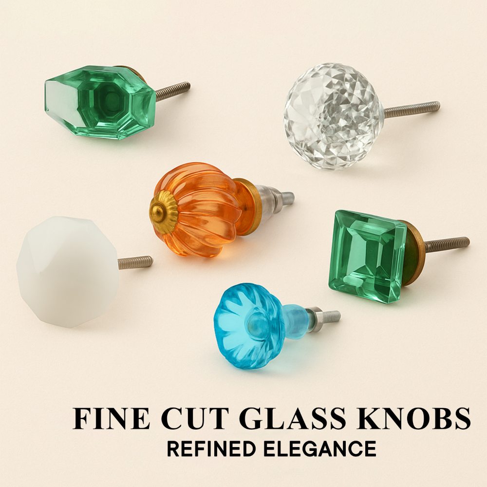 Fine Cut Glass Knobs