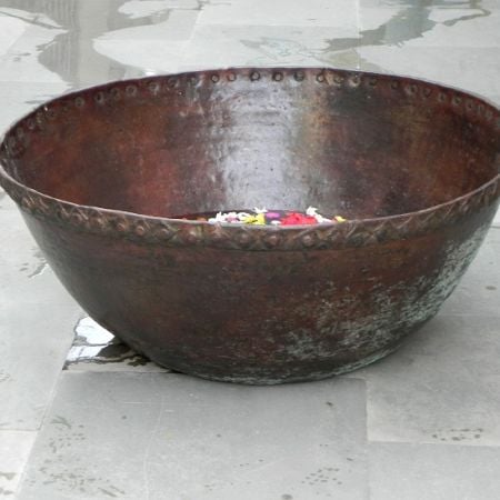 Copper Kadai (2)-41 X 15 Inches