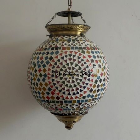 Mosaic Flower Lamp