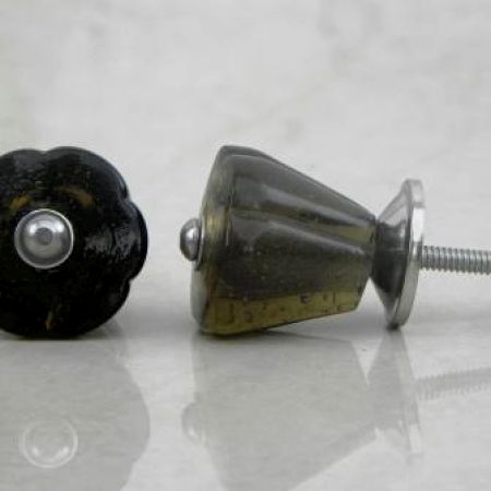 Champagne Tulip Glass Knob