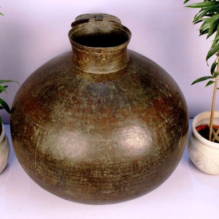 Copper Planter-32.5 X 32.5 Inches