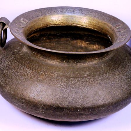 Bronze planter-18 x 40.25 inches