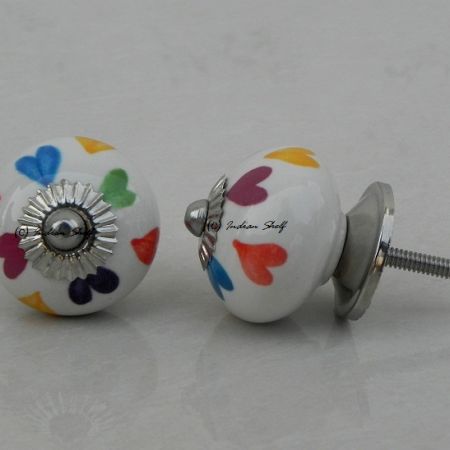 Mixed Heart Knob