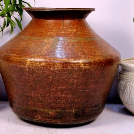 Copper Planter-21 X 23.5 Inches