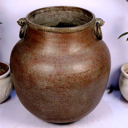 Bronze Planter-28 X 26.5 Inches