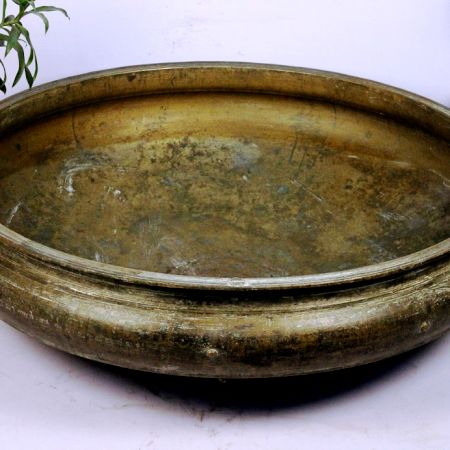 Bronze Urli-45.5 Inches