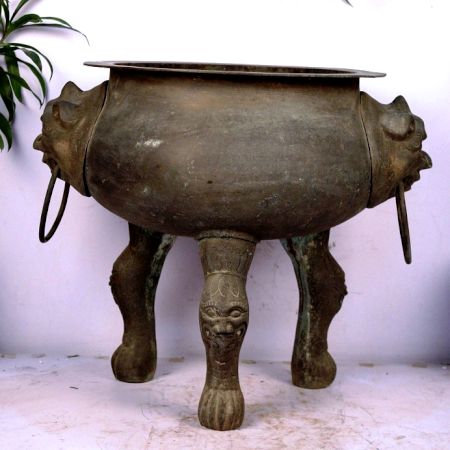 Bronze Planter-21.5 X 25 Inches