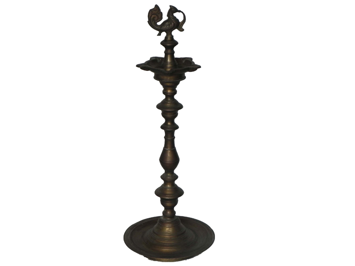 Vintage Oil Lamp-8 (Ht-20 Inches)
