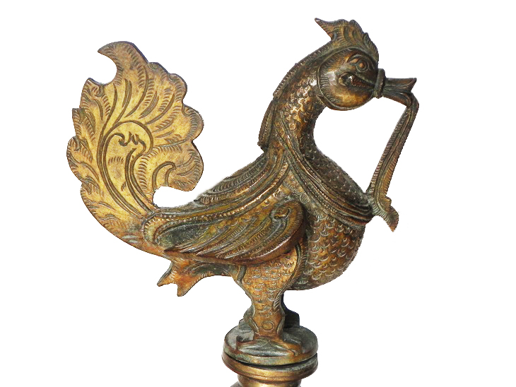 Vintage Oil Lamp-11 (Ht-25 Inches)