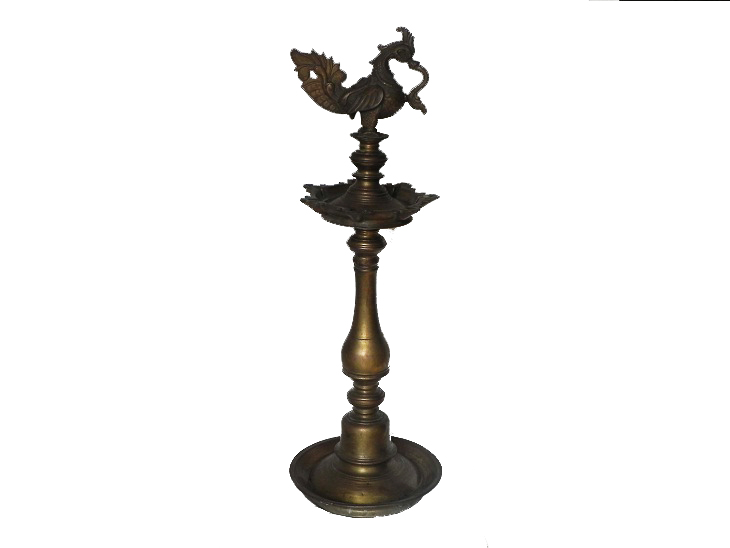 Vintage Oil Lamp-16 (Ht-28.5 Inches)
