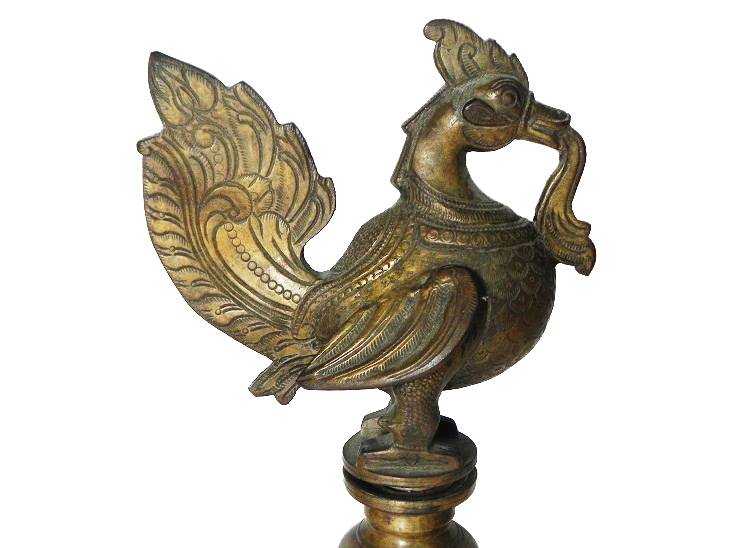 Vintage Oil Lamp-18 (Ht-27 Inches)