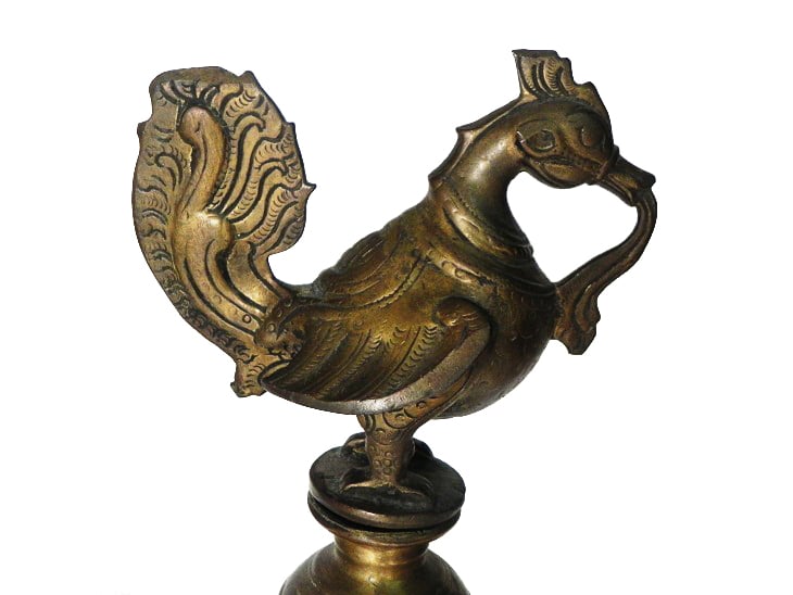 Vintage Oil Lamp-20 (Ht-27.5 Inches)