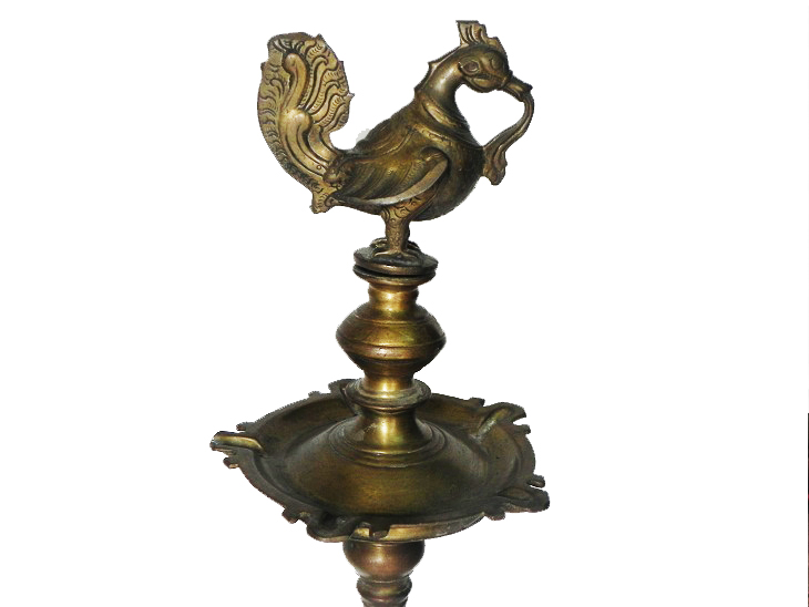 Vintage Oil Lamp-20 (Ht-27.5 Inches)