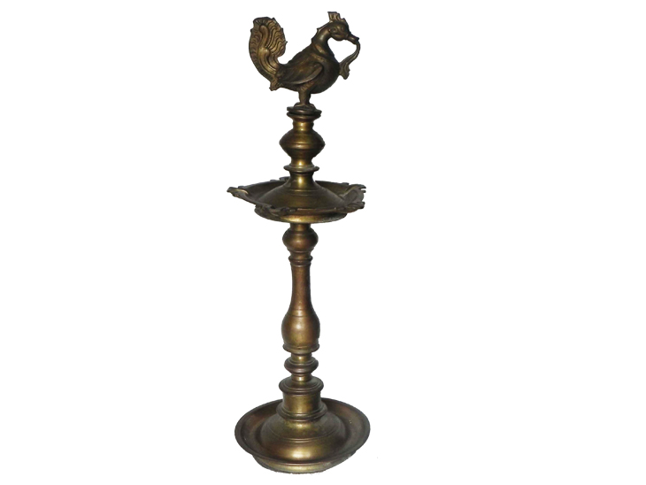 Vintage Oil Lamp-20 (Ht-27.5 Inches)